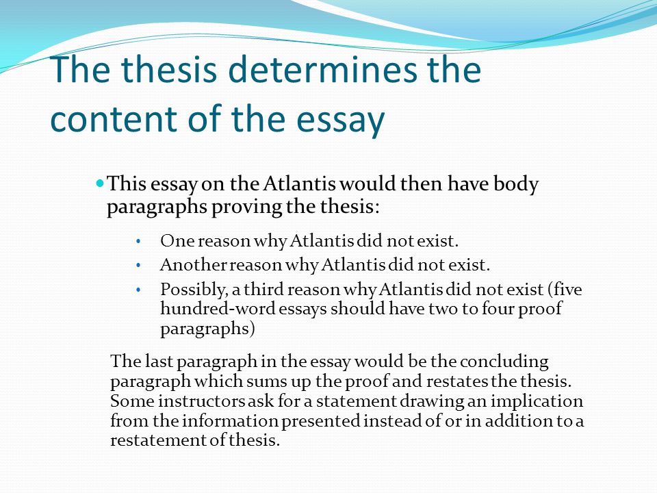 Purpose Of Writing An Essay