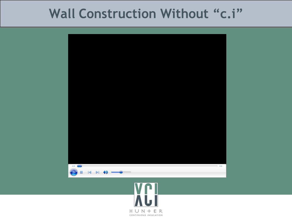 Wall Construction Without c.i
