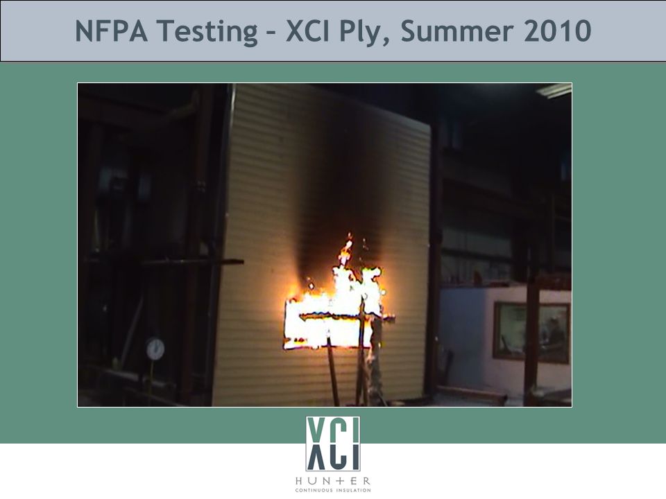 NFPA Testing – XCI Ply, Summer 2010