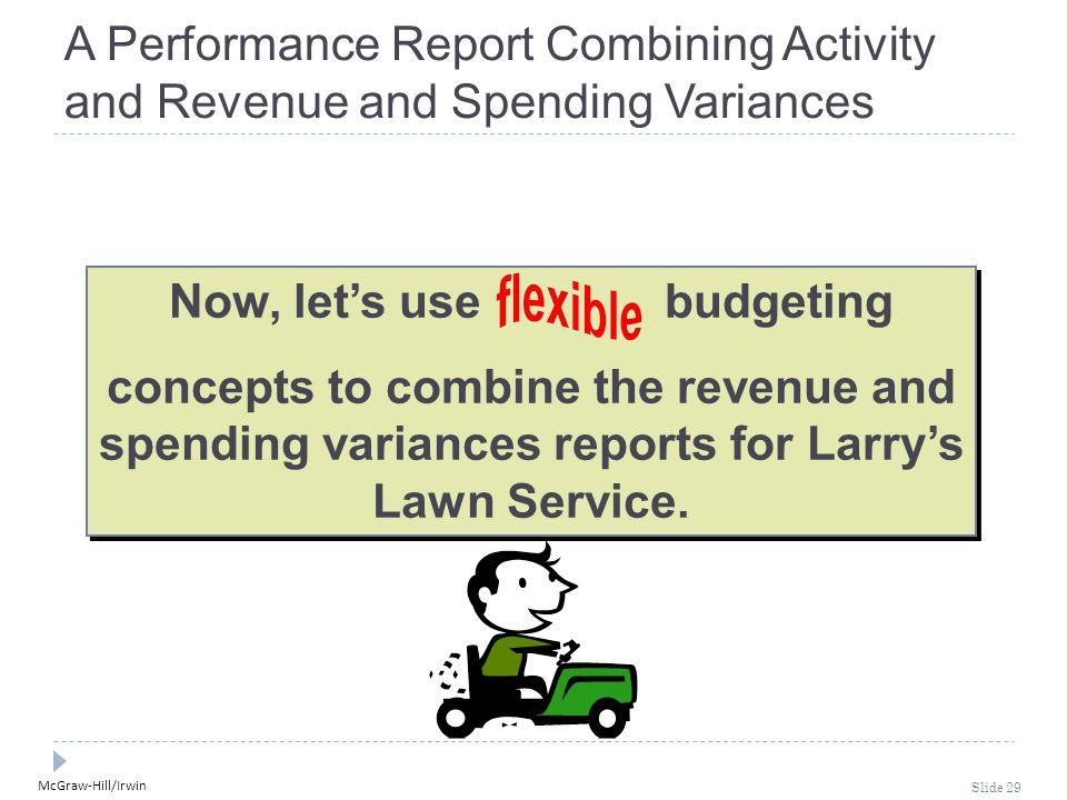 flexible budgets and performance analysis flexible budgets and performance analysis