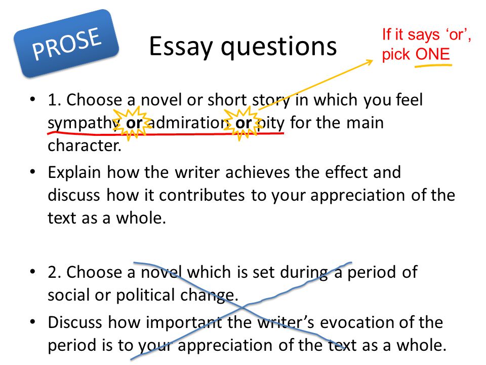 Story Essay Topics