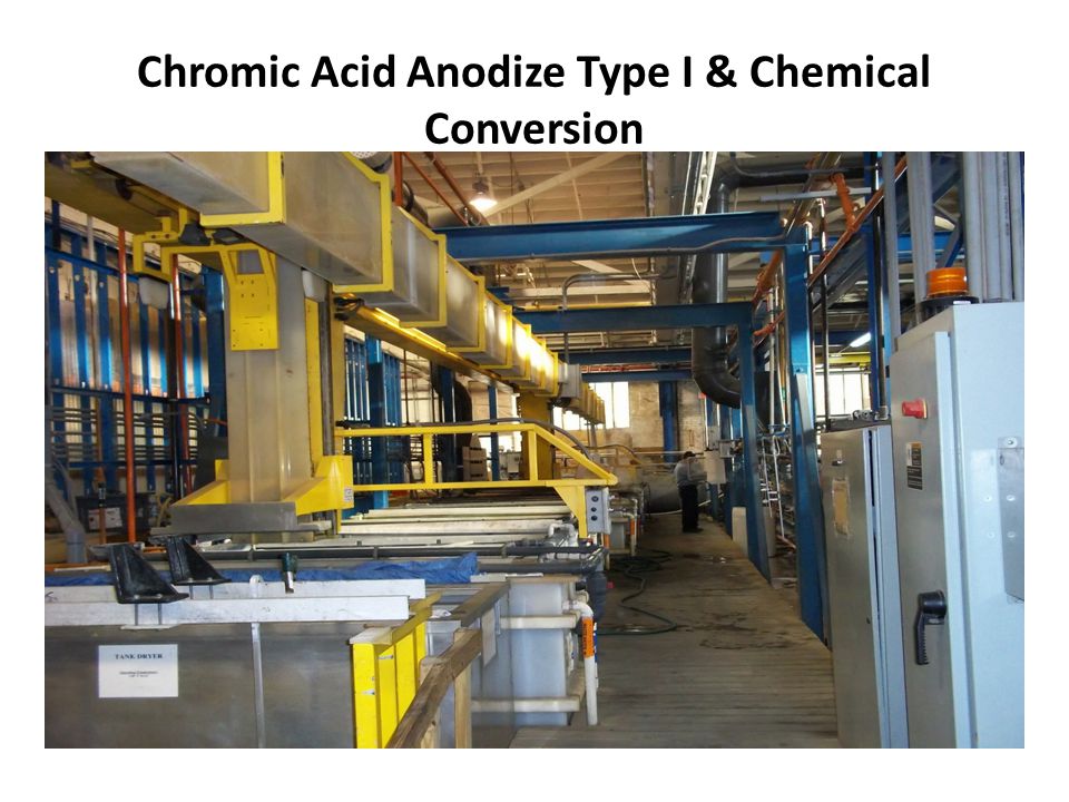Chromic Acid Anodize Type I & Chemical Conversion
