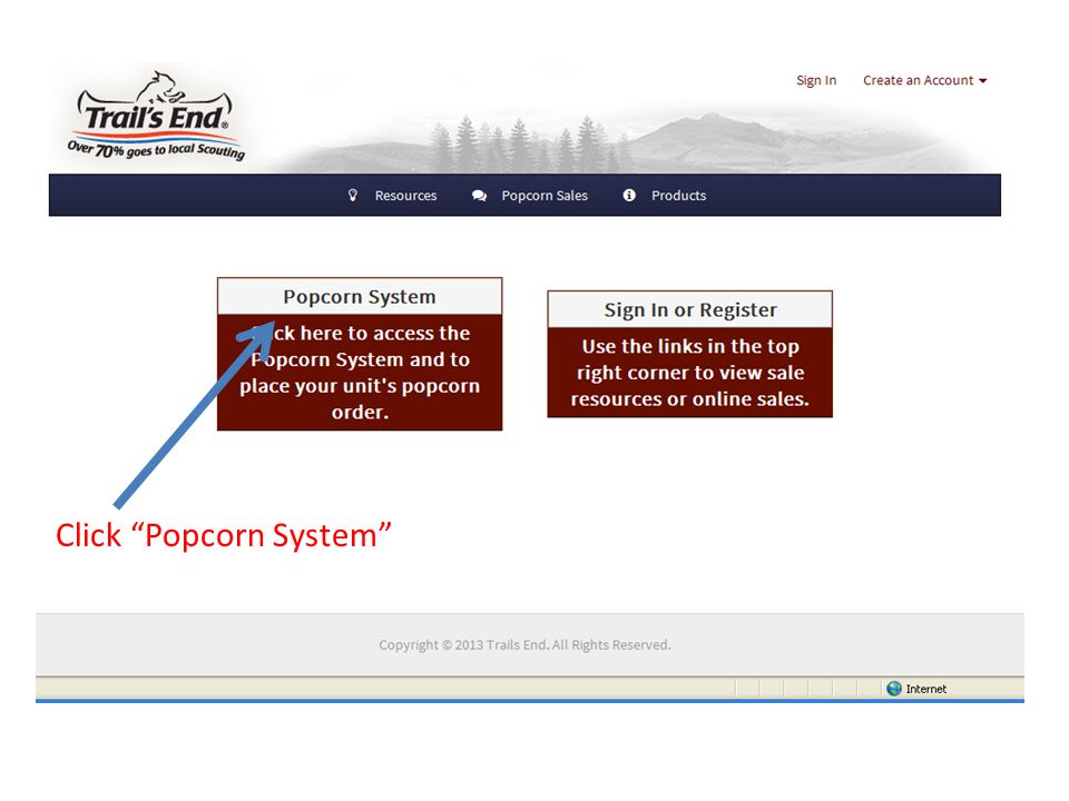 Click Popcorn System