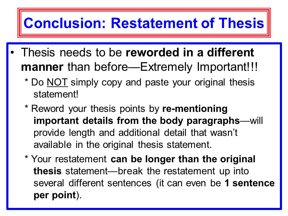 conclusion statements thesis conclusion statements thesis