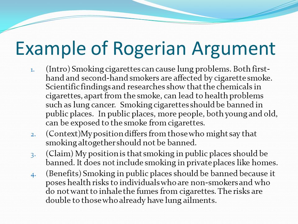 what is a rogerian argument