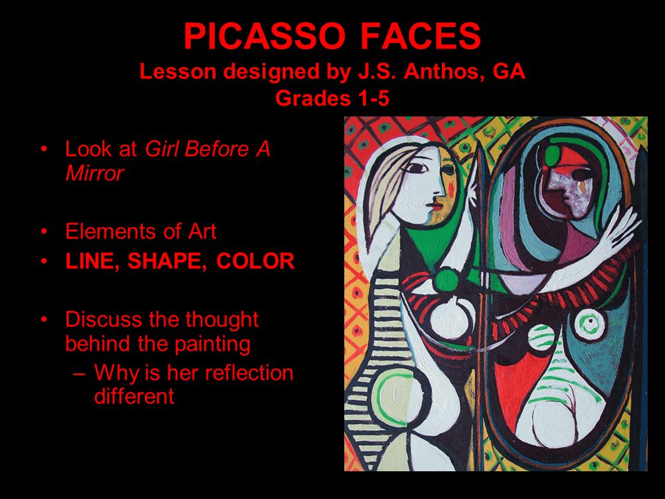 PICASSO FACES Lesson designed by J.S.