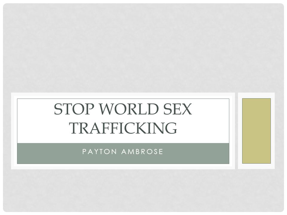 good thesis on human trafficking good thesis on human trafficking