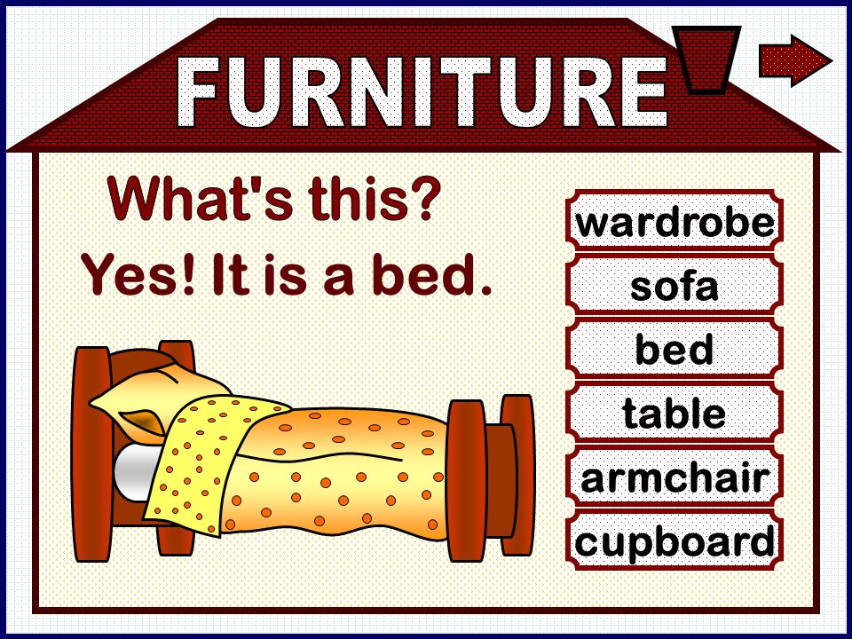 table sofa bed wardrobe armchair cupboard Yes! It is a bed.