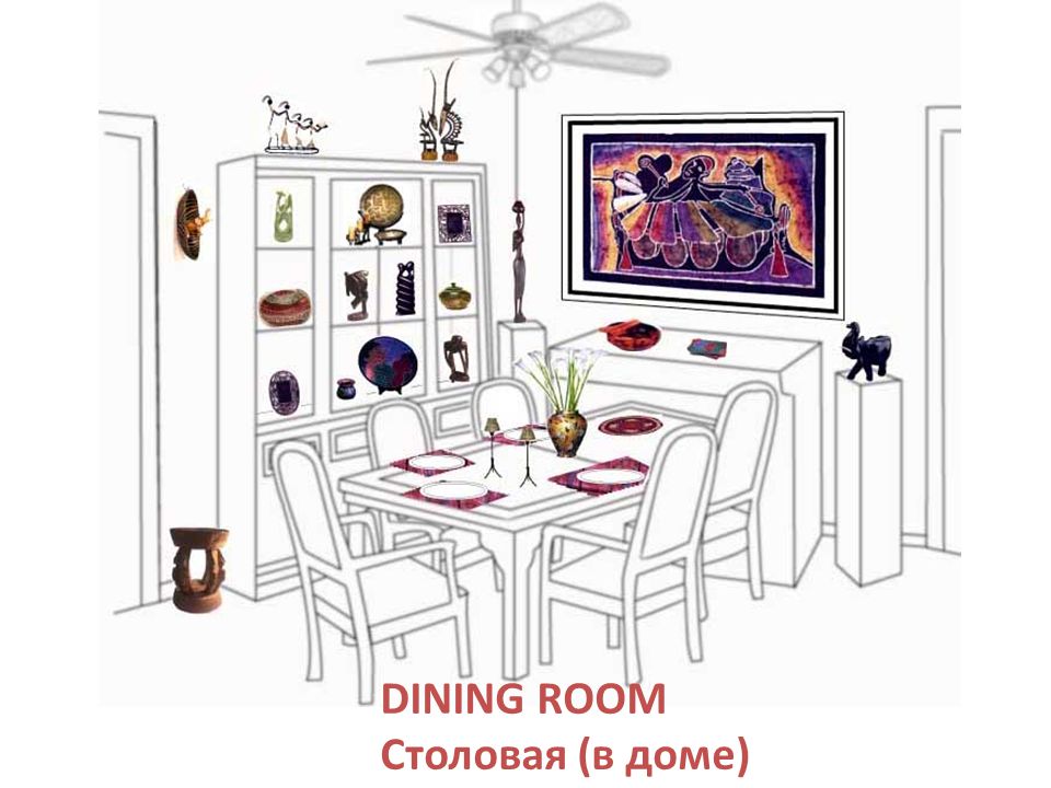 DINING ROOM Столовая (в доме)