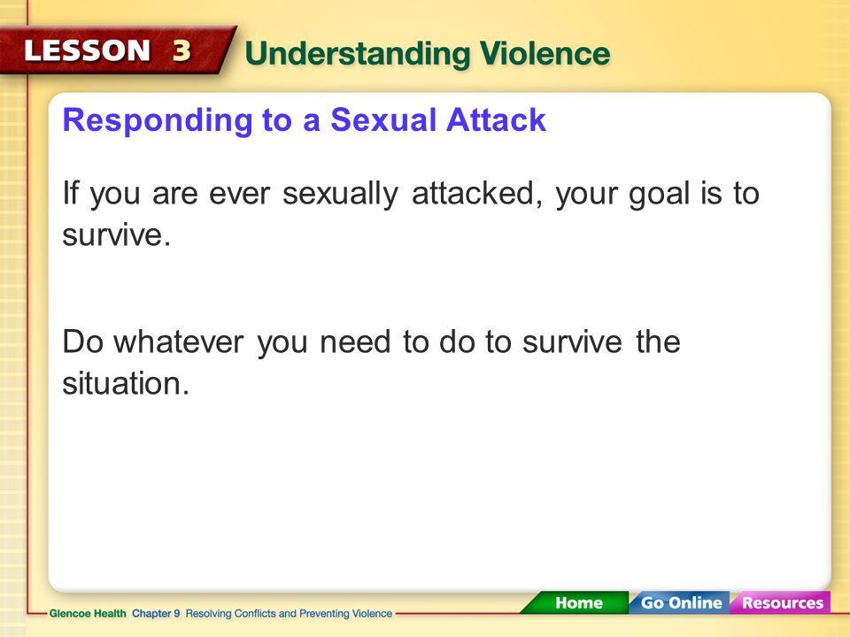 Avoiding Sexual Violence Tips for Avoiding Sexual Violence  Be aware of your surroundings wherever you go.