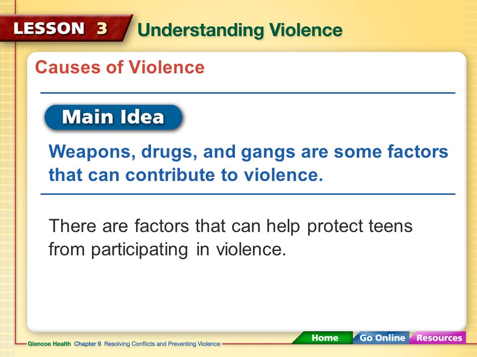 Teens need to know about forms of violence and ways to protect themselves.