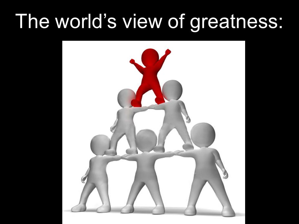 The world’s view of greatness: