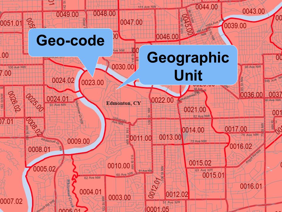 Geographic Unit Geo-code
