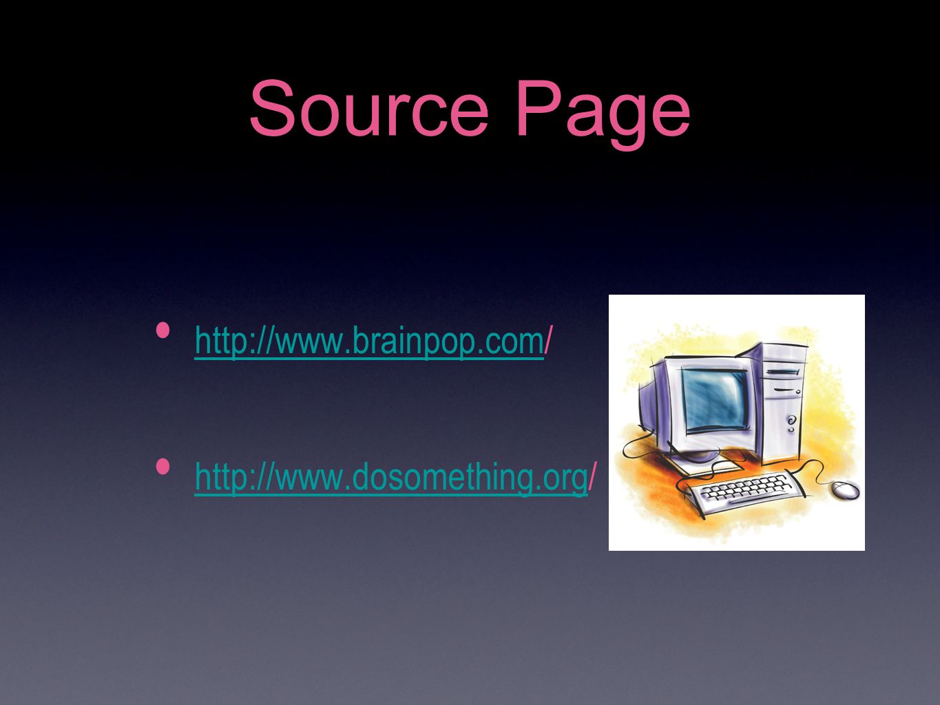 Source Page