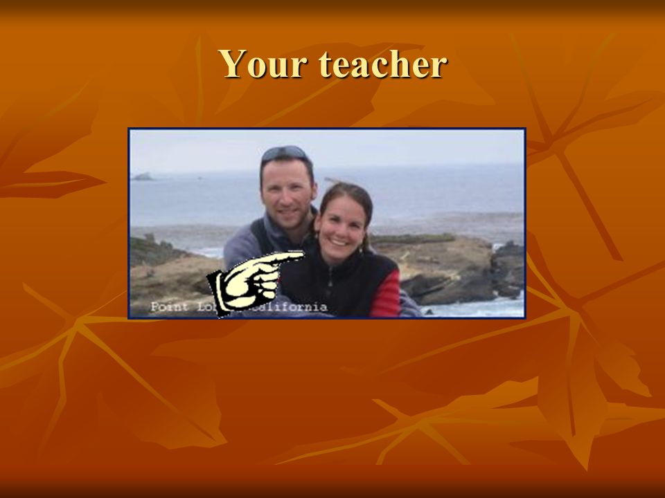 Your teacher