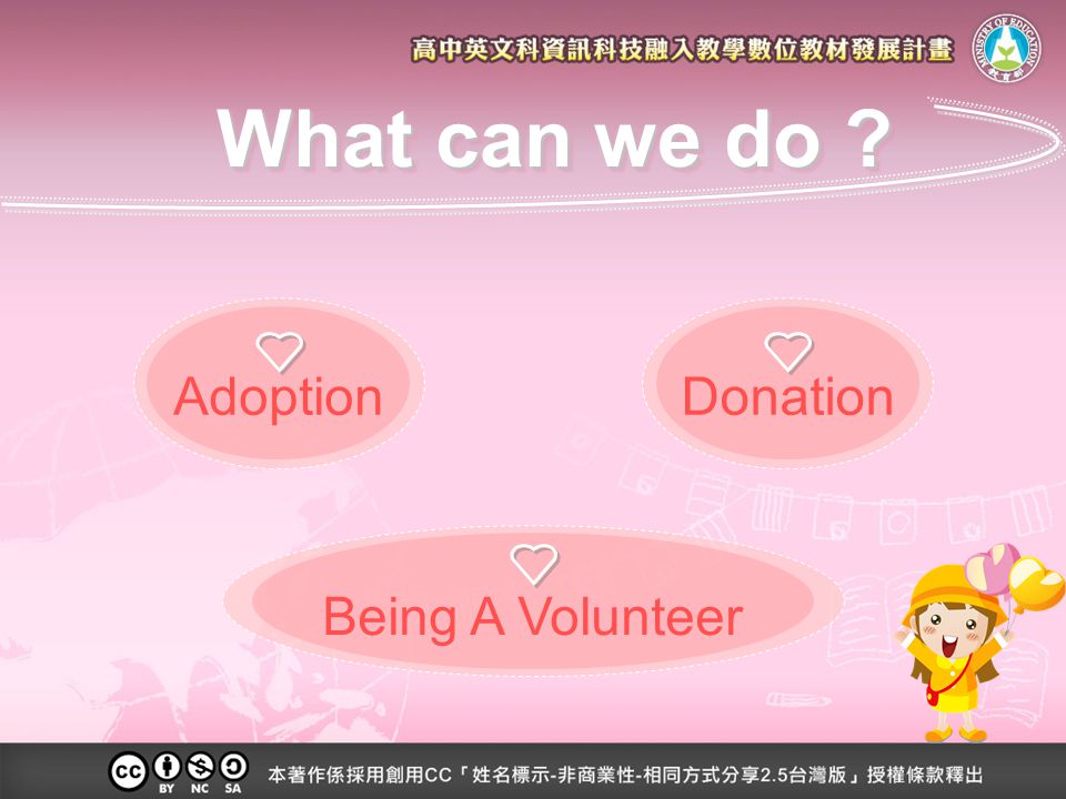 What can we do AdoptionDonation Being A Volunteer