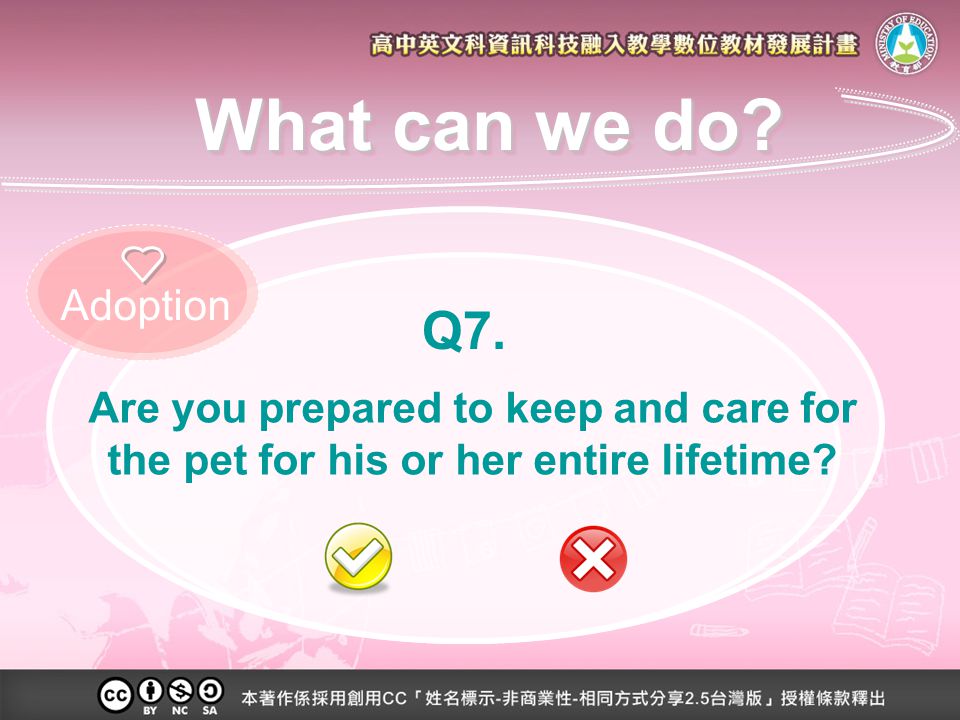 Are you prepared to keep and care for the pet for his or her entire lifetime.