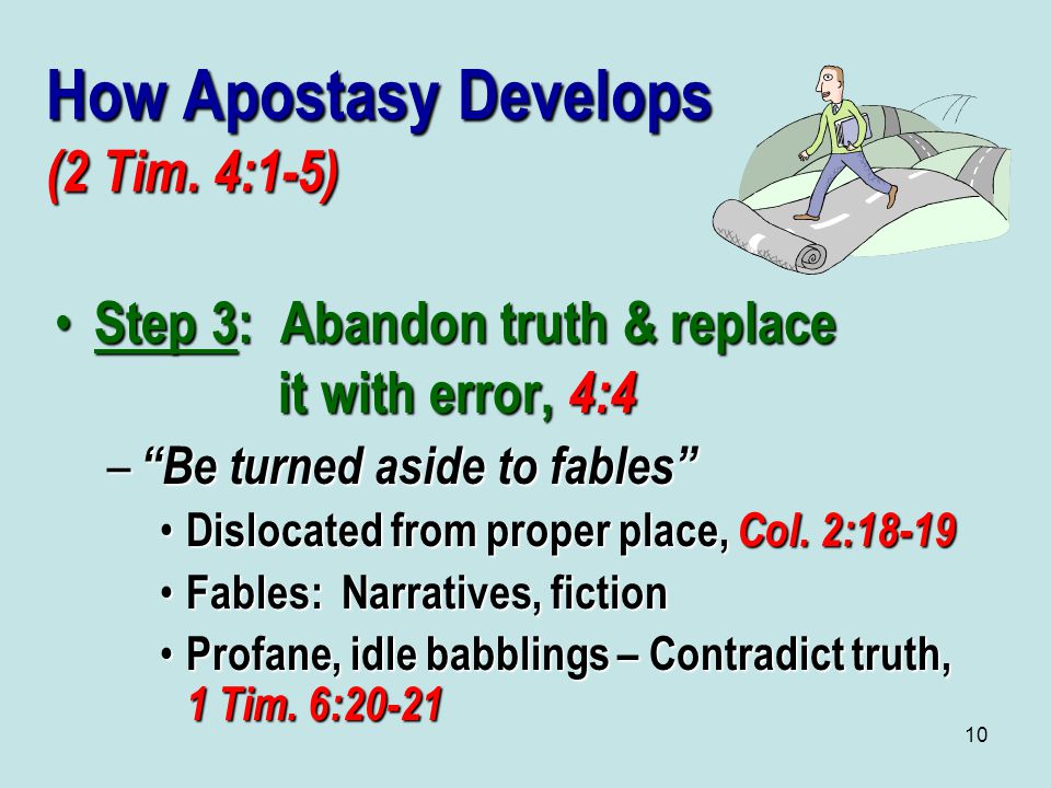 10 How Apostasy Develops (2 Tim.
