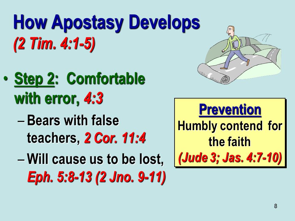8 How Apostasy Develops (2 Tim.