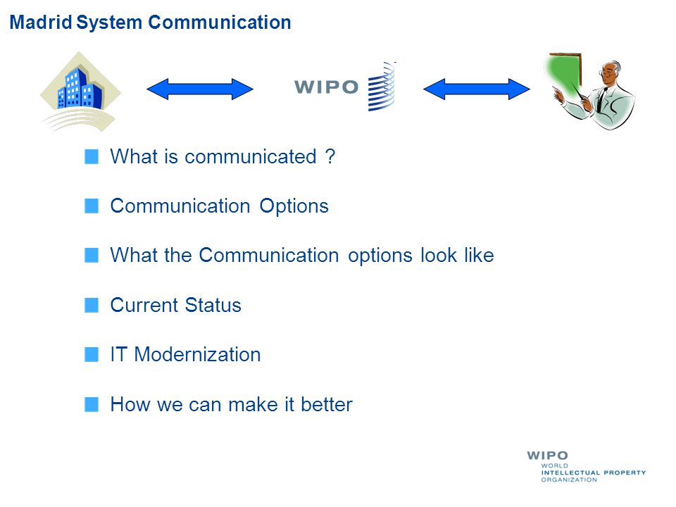 What is communicated .