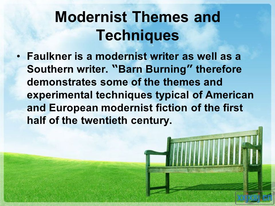 Barn burning faulkner themes