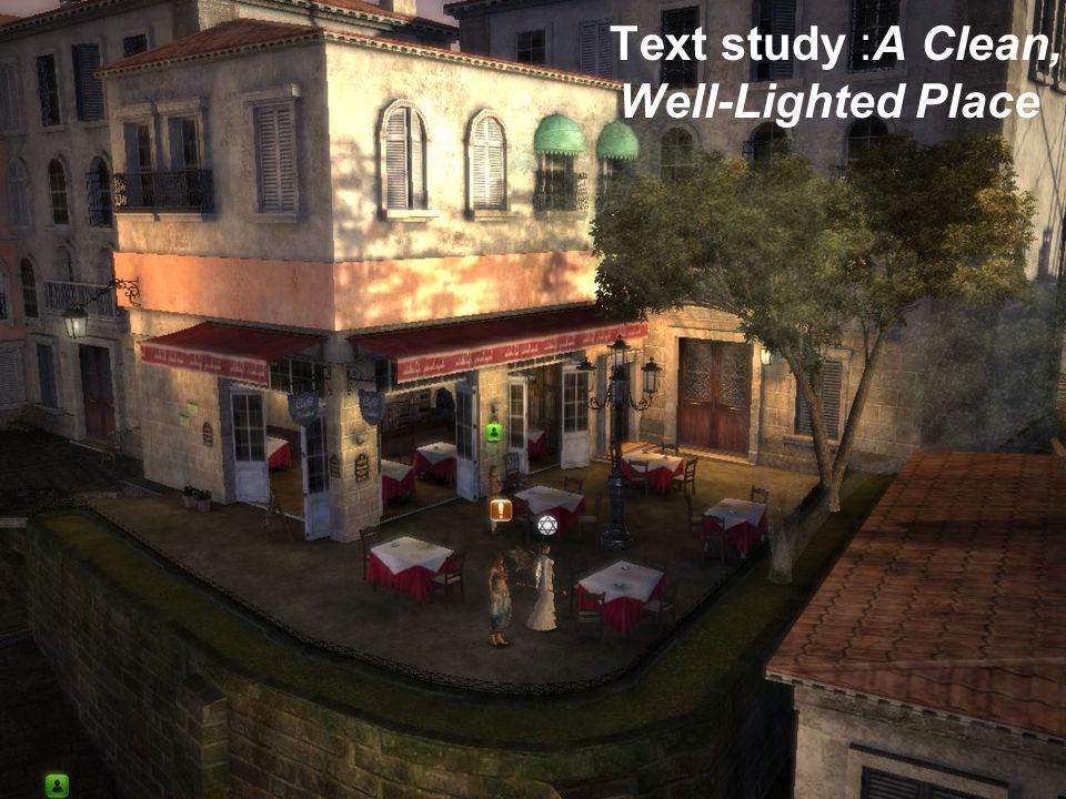 A Clean Well Lighted Place Essay