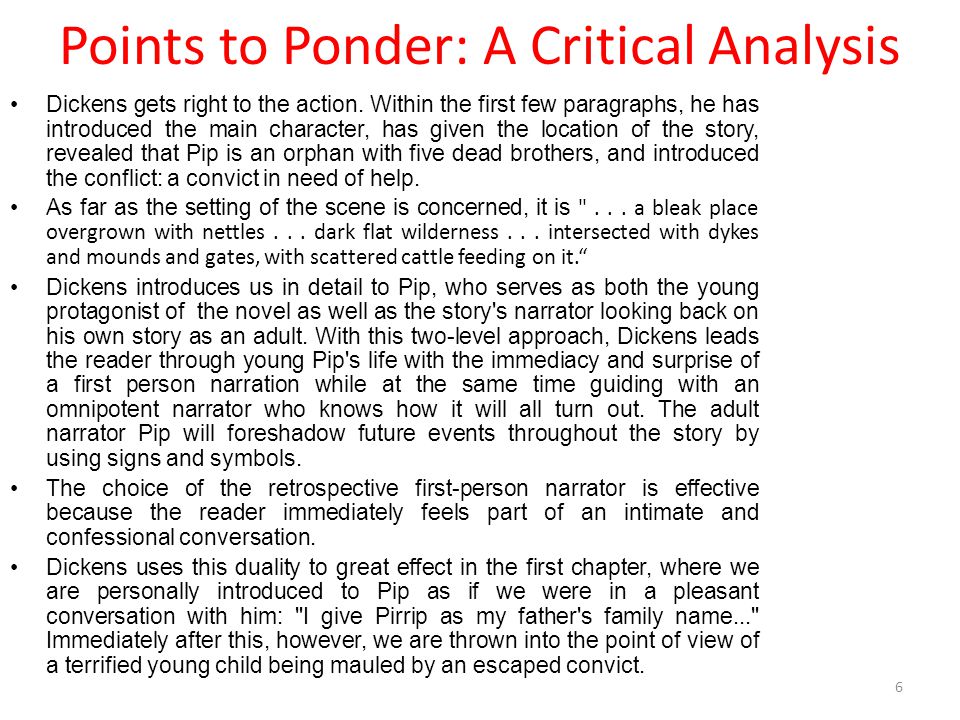 Expectations Essay