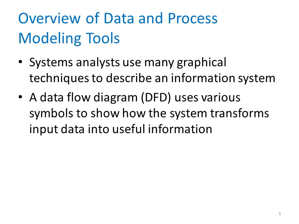 Process Data Modeling Tools
