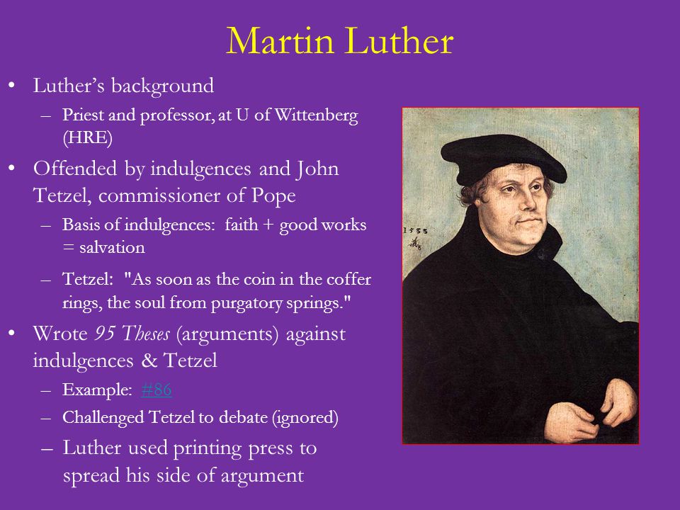 Essay on martin luther protestant reformation