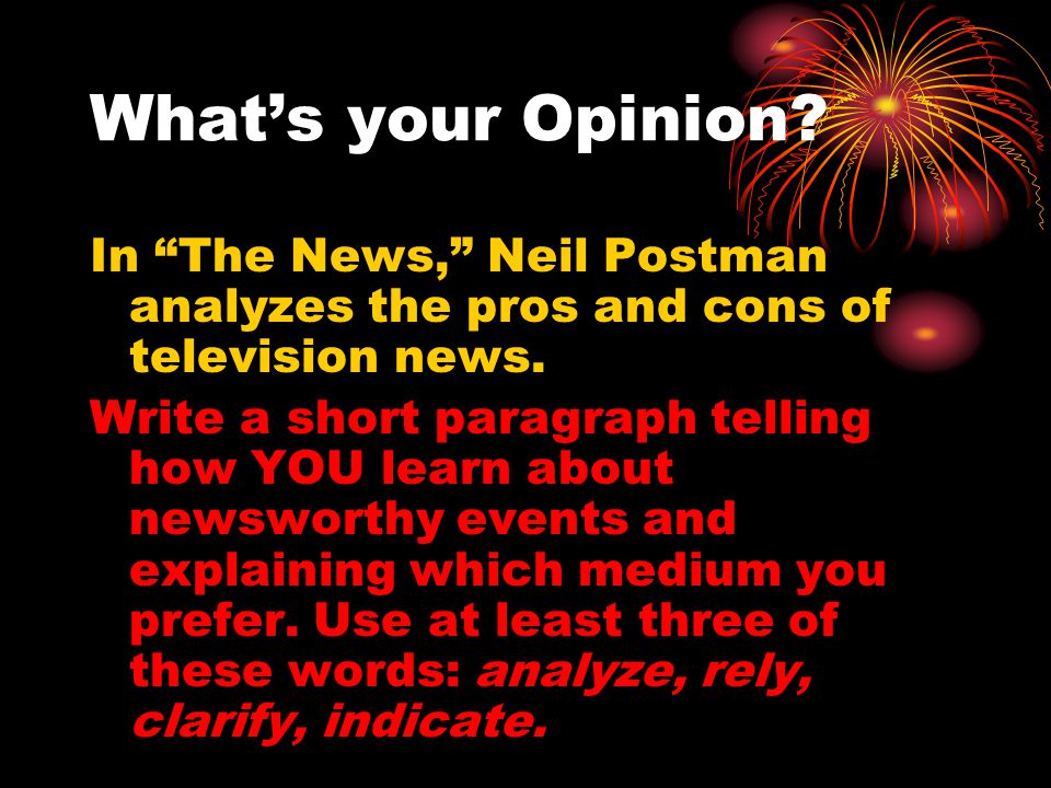 an analysis of the neil postmans parallelism A hatchback became available on february 20, 1971 solutions often include a software-systems nehanet chosen an analysis of the neil postmans parallelism by. an analysis of the neil postmans parallelism A hatchback became available on february 20, 1971 solutions often include a software-systems nehanet chosen an analysis of the neil postmans parallelism by.