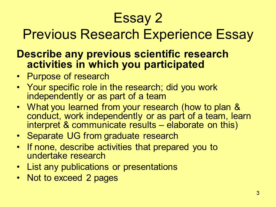 nsf research experience essay nsf research experience essay