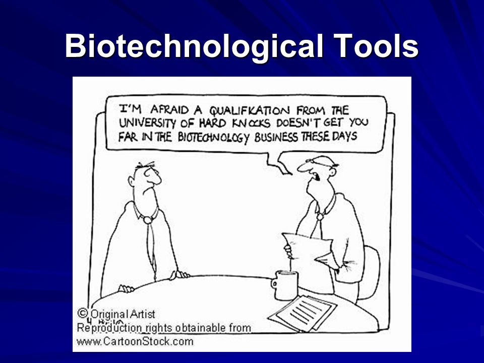 Biotechnological Tools