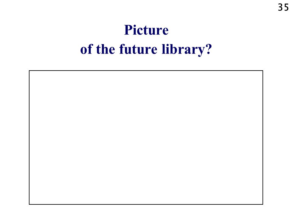 35 Picture of the future library