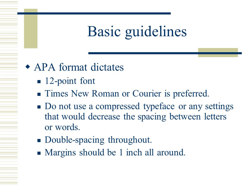 writing papers in apa format basic guidelines apa format apa format times new roman