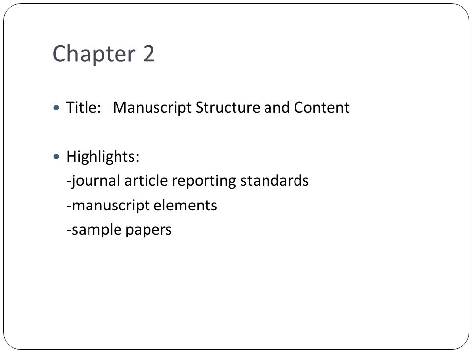 research paper structure example