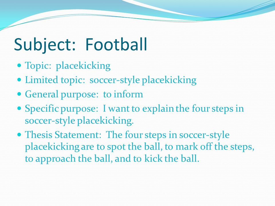 thesis statements four steps to