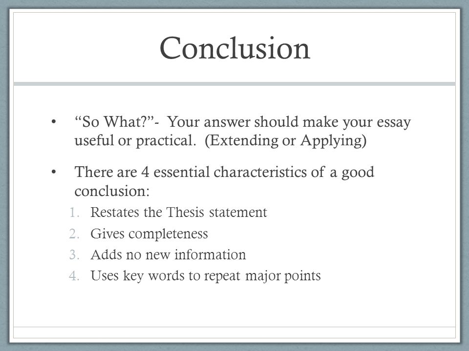 so what to thesis statements so what to thesis statements
