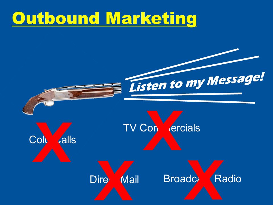 Outbound Marketing Listen to my Message.