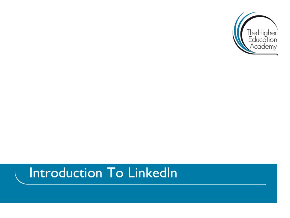 Introduction To LinkedIn
