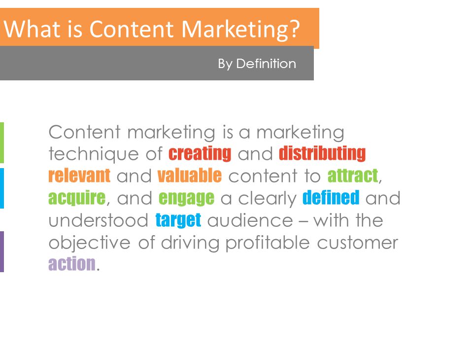 What is Content Marketing.