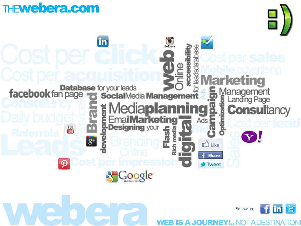 WEB IS A JOURNEY!.. NOT A DESTINATION!! Follow us: THE webera.com