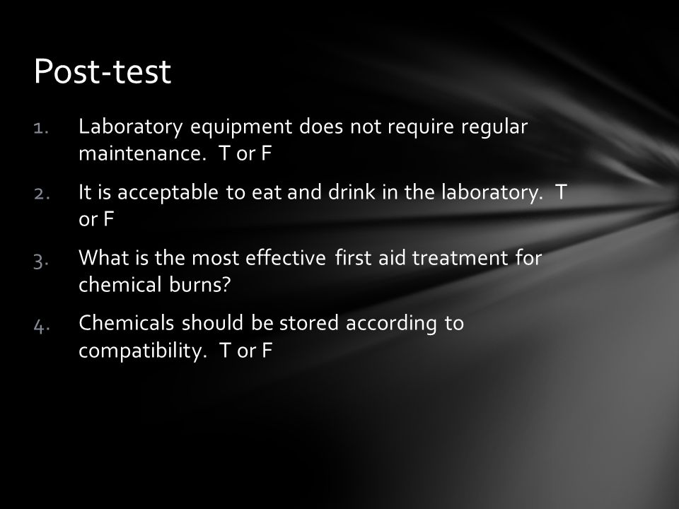 1.Laboratory equipment does not require regular maintenance.
