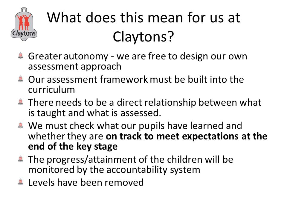 What does this mean for us at Claytons.