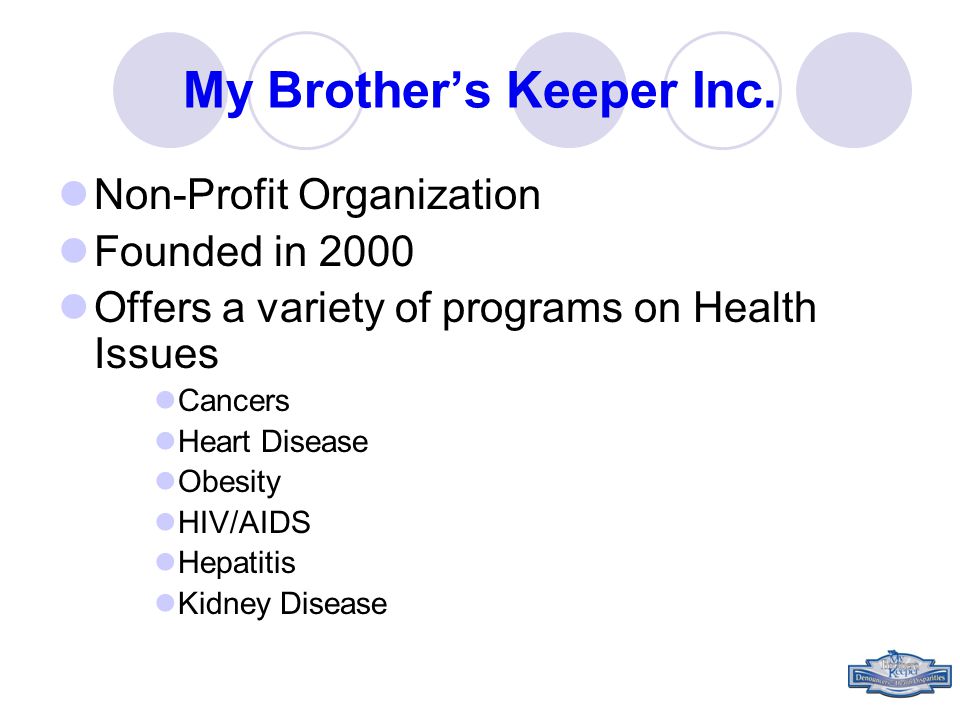 My Brother’s Keeper Inc.