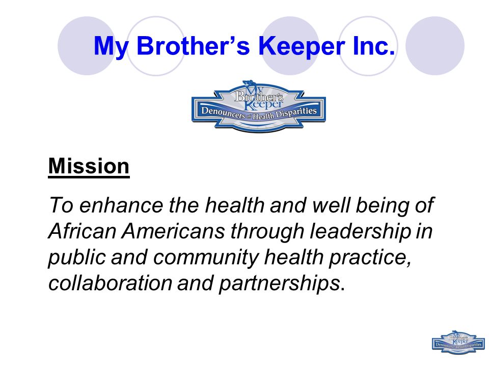 My Brother’s Keeper Inc.