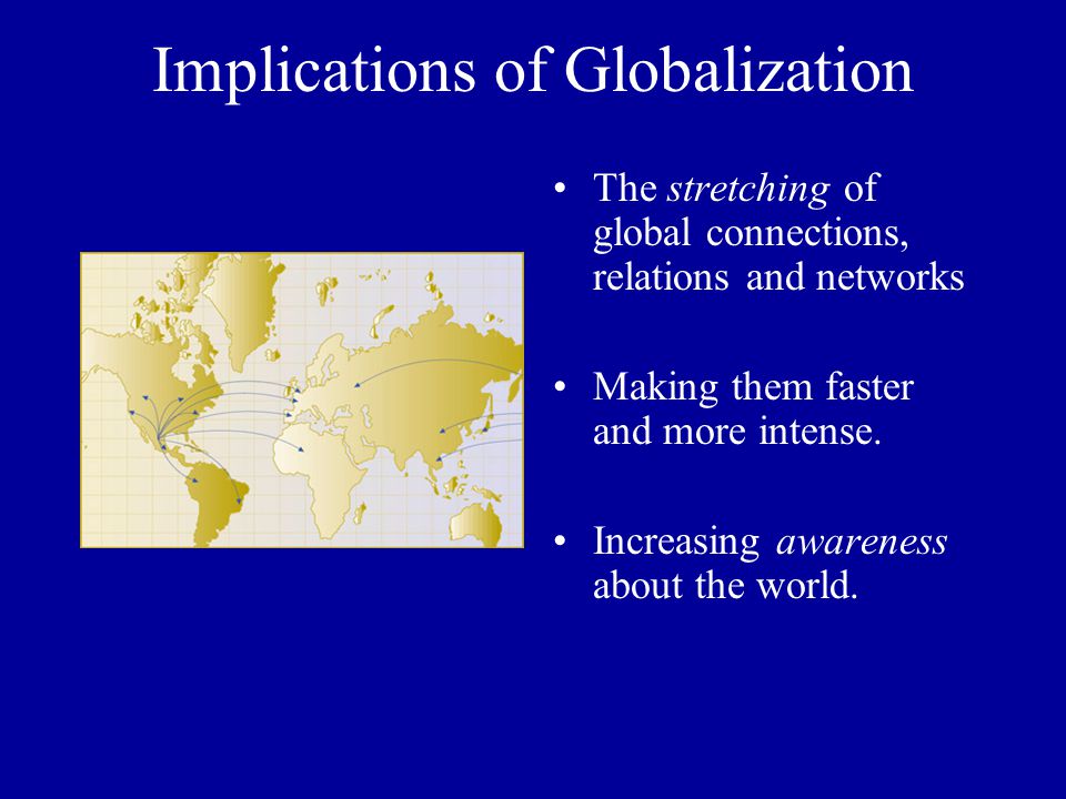 what is globalization 2 (commerce) the emergence since the 1980s of a single world market dominated by multinational companies, leading to a diminishing capacity for national governments to control their economies. what is globalization 2 (commerce) the emergence since the 1980s of a single world market dominated by multinational companies, leading to a diminishing capacity for national governments to control their economies.