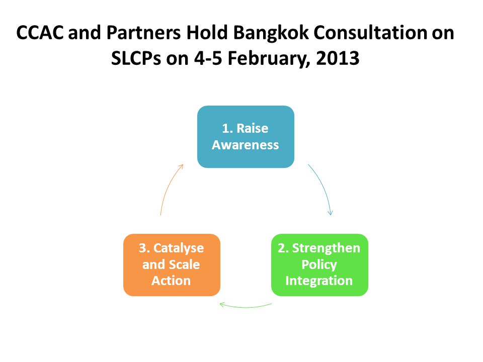 CCAC and Partners Hold Bangkok Consultation on SLCPs on 4-5 February,