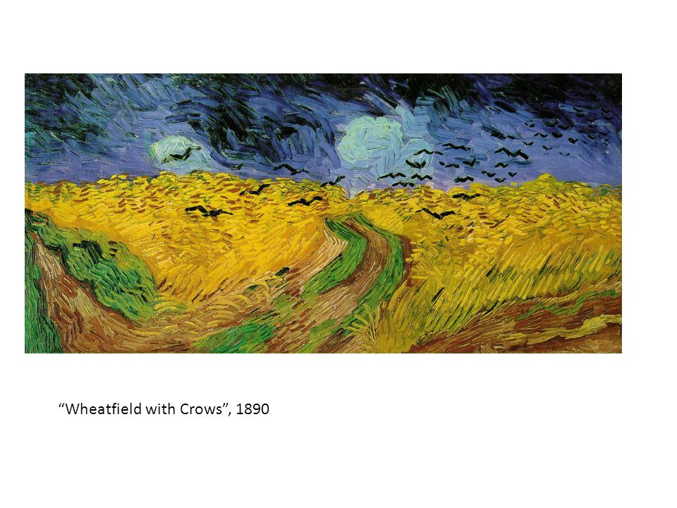 Wheatfield with Crows , 1890