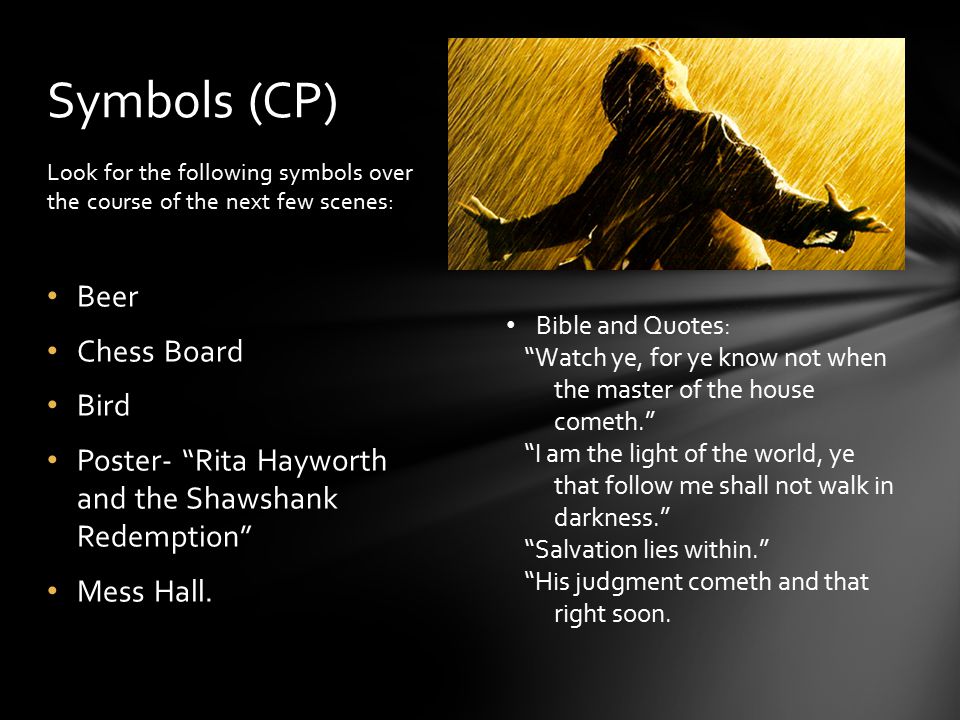 essay on shawshank redemption
