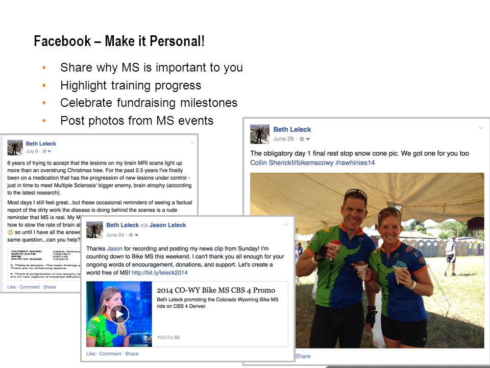 Facebook – Make it Personal.